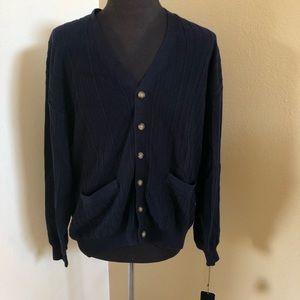 NWT Cotton Traders Men’s Sweater Cardigan Size XL